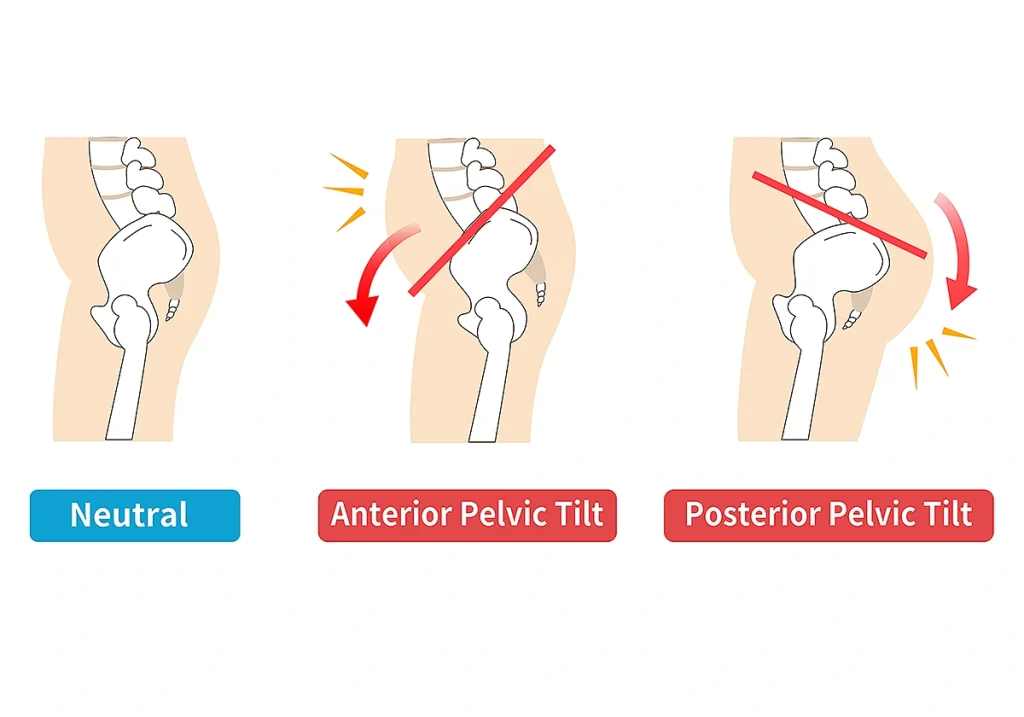 Posterior and Anterior tilts