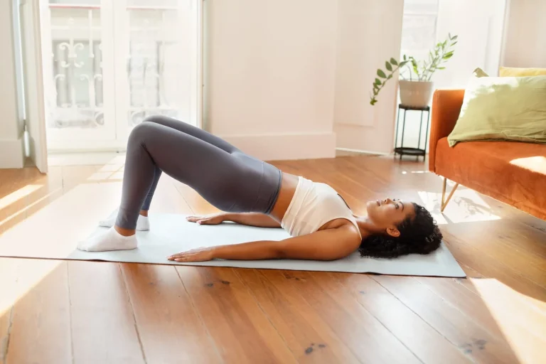 Bridge pose