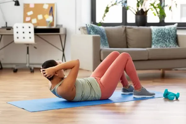 Core exercise to avoid for pelvic floor, crunches