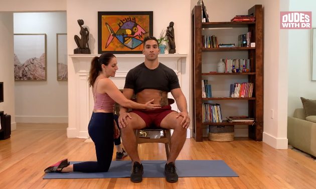 good diastasis recti exercises for men, core engagement