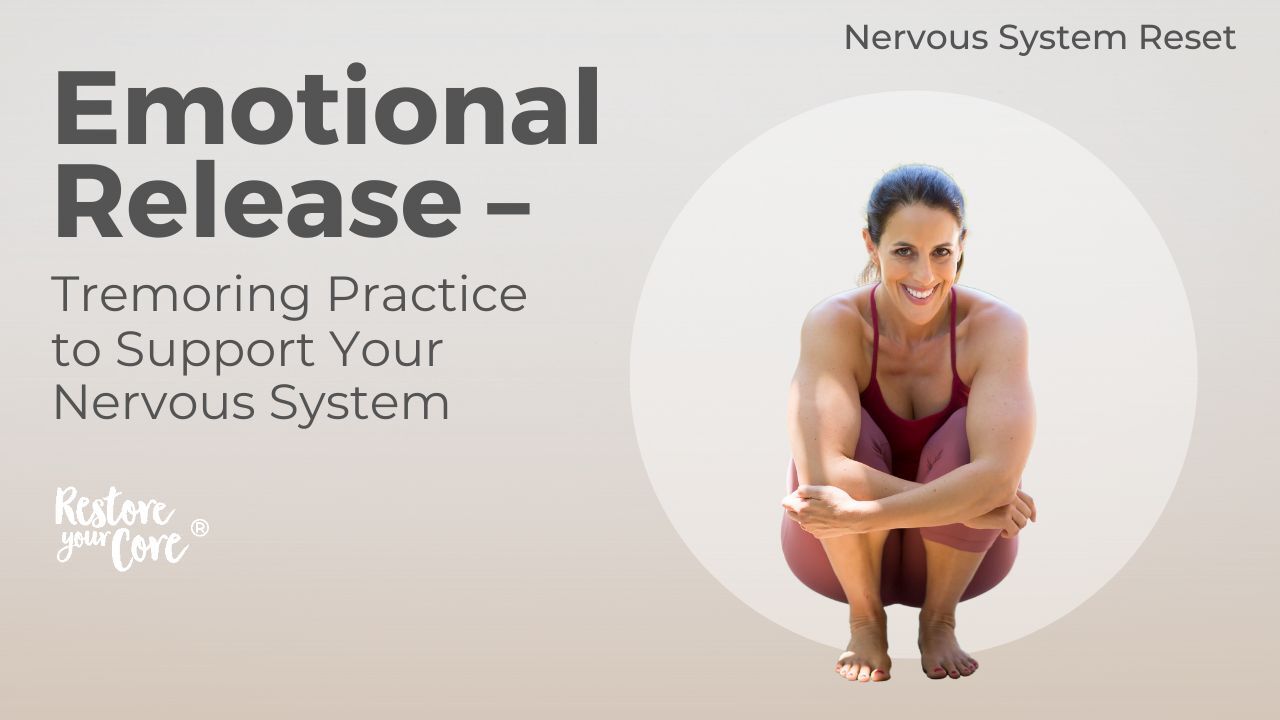 The Power of Tremoring: How Tension Release Exercises Support Your Nervous System