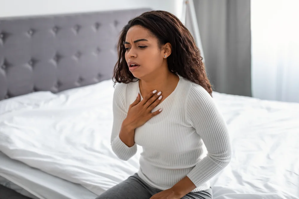 breathing problems after hysterectomy